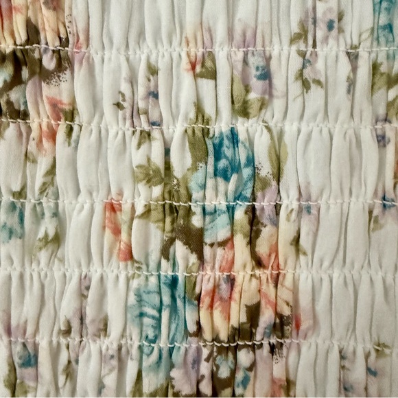 American Eagle Outfitters Ditzy Floral Brunch Sleeveless Mini Dress 100% Cotton - Picture 4 of 9